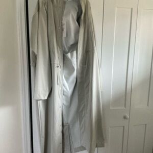 Rains Bold Longest Jacket in Matrix